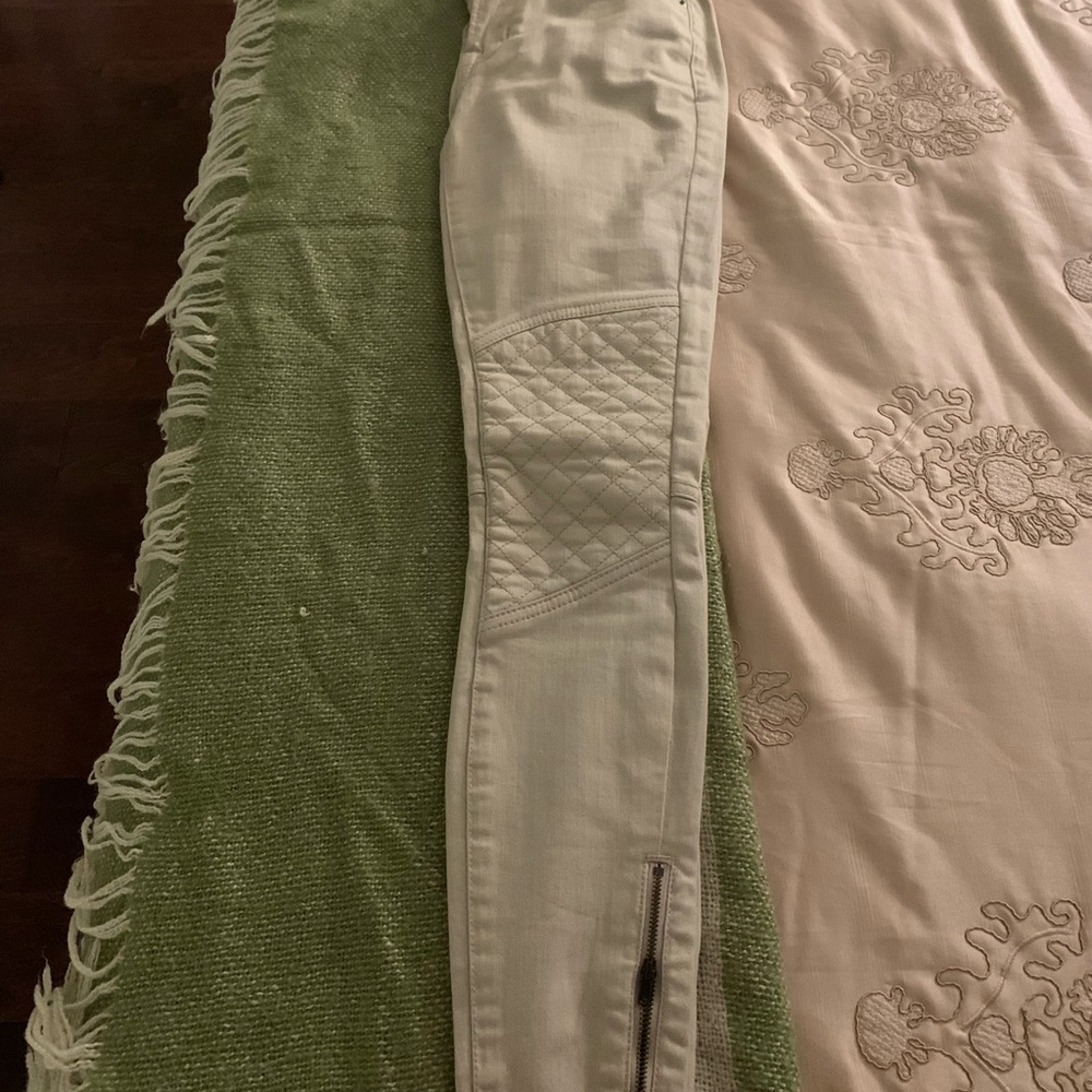 Lucky brand Brooke skinny 00/24 29”inseam offwhite - Picture 4 of 6